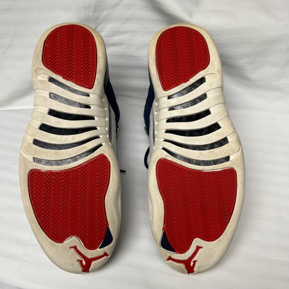 Men's Nike Air Jordan 12 International Flight Retro Blue BV8016-445 Size 11 - Picture 11 of 16